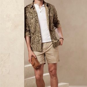 NWT BR | Mens heritage expedition standard fit dress shirt